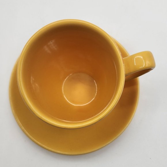 GdP Giordano di Ponzano Italy Modern Cup Saucer Bright Geometric Mosaic Sunburst - Picture 5 of 13